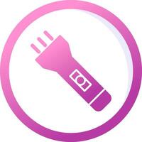 Flashlight Vector Icon