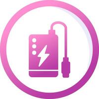 Power Bank Vector Icon