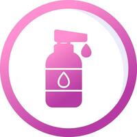 Baby lotion Vector Icon