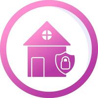 Home Security Vector Icon