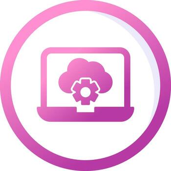 Cloud Computing Vector Icon