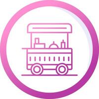 Food Cart Vector Icon