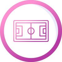 Football Pitch Vector Icon