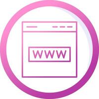 Web Site Vector Icon