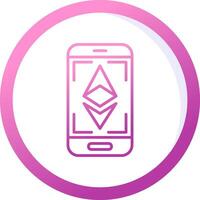 Ethereum Scan Vector Icon