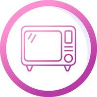 Old Tv Vector Icon