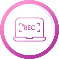 Recording Vector Icon