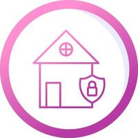 Home Security Vector Icon