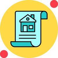 House Document Vector Icon