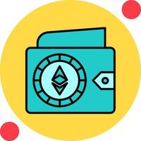 Ethereum Wallet Vector Icon