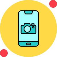 Smartphone Camera Vector Icon