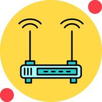 Router Vector Icon