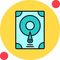 Hard Disk Vector Icon