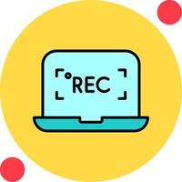 Recording Vector Icon