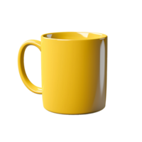 AI generated Mug Image on a Clear Background png