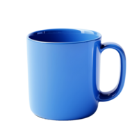 AI generated Clear Mug Showcase in PNG