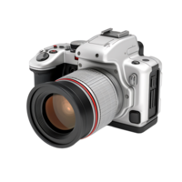 AI generated Digital Camera in a Transparent Format png