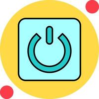 Power Button Vector Icon