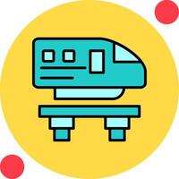 Monorail Vector Icon