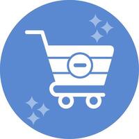 Delete Cart Vector Icon