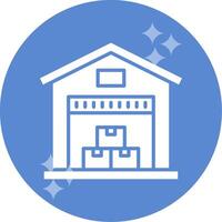 Warehouse Vector Icon