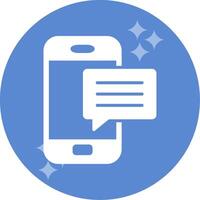 Chatting Vector Icon