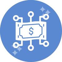 Digital Money Vector Icon