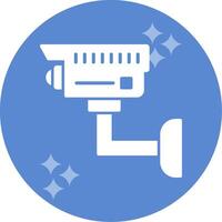 icono de vector de cámara cctv