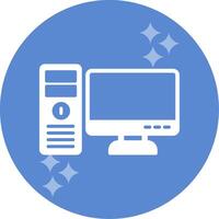 Computer Vector Icon