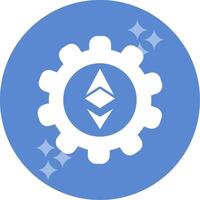 Ethereum Setting Vector Icon