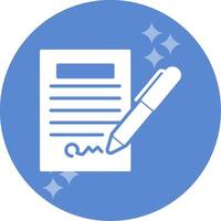 Contract Vector Icon