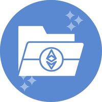 Ethereum Folder Vector Icon