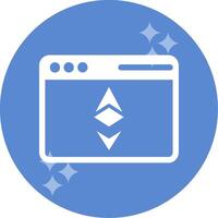 Ethereum Browser Vector Icon