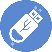 icono de vector de usb