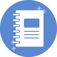 Notepad Vector Icon