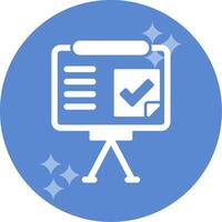 Presentation Completed Vector Icon