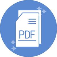 Pdf File Vector Icon