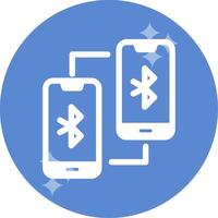 Phone Bluetooth Connected Vector Icon