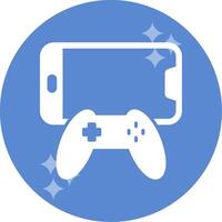 Joystick and Mobile Vector Icon