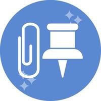 Paper Clip Vector Icon