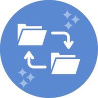 Data Transfer Vector Icon