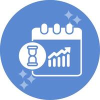 Work Dead Line Vector Icon