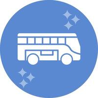 icono de vector de bus