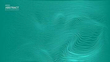 abstract wavy line background design vector