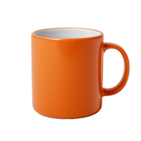 ai gerado caneca com Claro fundo transparência png