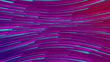 Background. Multicolored light trails abstract. Motion blur effect, separated lines on violet background video