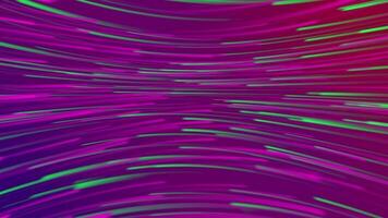 Background. Multicolored light trails abstract. Motion blur effect, lines on pink background video