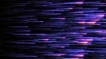 Abstraction. Purple comets flying by. Particle background. Science. video