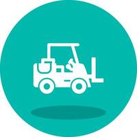 Forklift Vector Icon