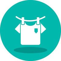 Washing Clothes Vector Icon